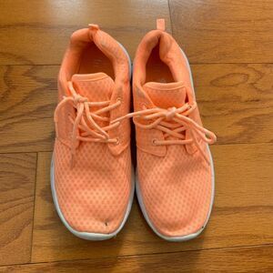 Neon Orange Sneakers 7